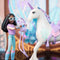 Unicorn Academy – Pop Layla & Eenhoorn Glacier - met 2 rijaccessoires en borstel - Speelfigurenset