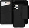 Selencia Hoesje Geschikt voor iPhone 11 Pro Hoesje Met Pasjeshouder - Selencia Llyr 2-in-1 Uitneembare Slang Bookcase - Zwart