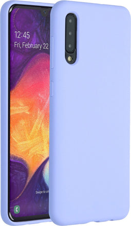 Accezz Samsung Galaxy A50 / A30s - Liquid Silicone Backcover - Schokabsorberend - Paars