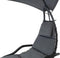 Feel Furniture Schommelstoel - Inclusief parasol - Donkergrijs