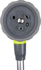 Kinzo Verstelbare Tuindouche - ⌀56 x 160/220CM - Douchekop 6 Waterstanden - Groen/Zilver