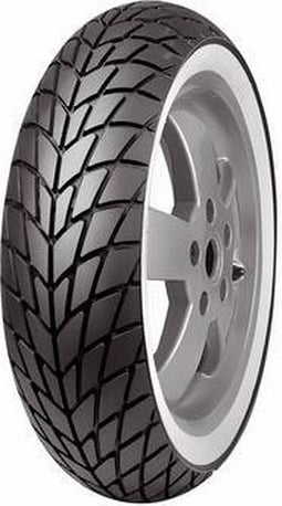 BUB Mitas110/70-11 LX50 (voor) TL MC20 zwart/wit Whitewall