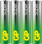 GP GP24A - AAA Alkaline Batterijen - 4 stuks