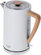 Adler AD 1347W - Waterkoker 1,7L - Roestvrij staal 2200W - Wit