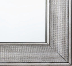 BUBRY - Wandspiegel - Zilver - 61 x 91 cm - Synthetisch materiaal