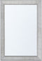 BUBRY - Wandspiegel - Zilver - 61 x 91 cm - Synthetisch materiaal