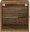 vidaXL - Wandplank - Oud - Hout - 40x28,5x40 - cm - Geengineerd - Hout
