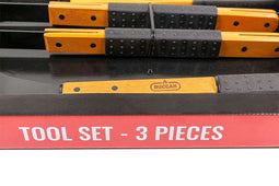 Buccan BBQ - 3-delig Barbecue toolset - Vork Spatel en Tang