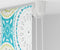 vidaXL - Doucherolgordijn - 110x240 - cm - stofbreedte - 106 - cm