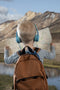 BuddyPhones Travel, Foldable with 3 step volume setting, Blue