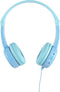 BuddyPhones Travel, Foldable with 3 step volume setting, Blue