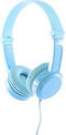 BuddyPhones Travel, Foldable with 3 step volume setting, Blue