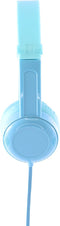BuddyPhones Travel, Foldable with 3 step volume setting, Blue