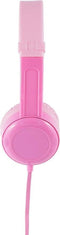 BuddyPhones Travel, Foldable with 3 step volume setting, Pink