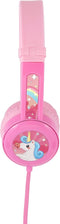 BuddyPhones Travel, Foldable with 3 step volume setting, Pink