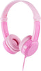 BuddyPhones Travel, Foldable with 3 step volume setting, Pink
