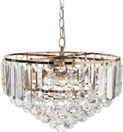 ACHEIRO - Kroonluchter - Goud - Kristal