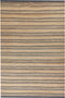BUDHO - Vloerkleed - Bruin/Grijs - 160 x 230 cm - Jute