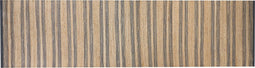 BUDHO - Vloerkleed - Bruin/Grijs - 80 x 300 cm - Jute