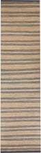 BUDHO - Vloerkleed - Bruin/Grijs - 80 x 300 cm - Jute