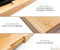 Budu Badplank Bamboe - Badplank hout - Badplank voor in bad - Verstelbaar / Uitschuifbaar - Badrekje - Bamboe badrek - 70-105 cm