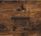 vidaXL - Wandkast - 60x36,5x35 - cm - bewerkt - hout - gerookt - eikenkleurig