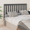 vidaXL - Hoofdbord - 166x6x101 - cm - massief - grenenhout - grijs