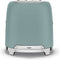 SMEG TSF01EGMEU - Broodrooster - 950W 2 sleuven 6 bruining-niveaus - Mat Emerald Green