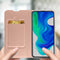 Dux Ducis Poco F2 Pro - Slim Softcase Bookcase - Pasjeshouder - Roze