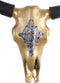 Buffelkop S - 60x60x10 - Goud/zwart - Metaal