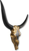 Buffelkop S - 60x60x10 - Goud/zwart - Metaal