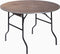 Buffettafel hout inklapbaar rond Ø 122 cm, 20122