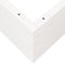vidaXL - Plantenbak - 100x100x46 - cm - massief - grenenhout - wit