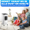 Breeze CoolBreeze - Mobiele Luchtkoeler 3-in-1 - Stil Compact Energiezuinig - Grijs