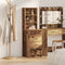 vidaXL - Highboard - uit - Oude - Hout - 40x41x135 - cm