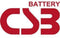 CSB Battery GP 6120 Standby USV Loodaccu 6 V 12 Ah Loodvlies (AGM) (b x h x d) 151 x 101 x 50 mm Kabelschoen 4.8 mm, Kabelschoen 6.35 mm Onderhoudsvrij,