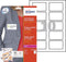 Naambadge etiket avery l4785-20 80x50mm 200st | 5 stuks