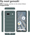imoshion Hoesje - Geschikt voor Google Pixel 7a - EasyGrip Backcover - Donkergroen