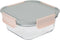 Built Ny Lunchbox Mindful 300 Ml 12,5 X 6 Cm Glas Grijs/roze