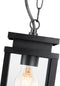 Buiten Hanglamp Zwart Jersey Aan Ketting