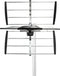 Buitenantenne - UHF - Ontvangstbereik: ≥50 km - LTE700 - Versterking: 12 dB - 75 Ohm - Antenne lengte: 1006 mm - ABS / Aluminium