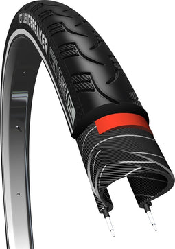 Buitenband CST Breaker 28 x 1.75 x 2 / 47-622 mm anti-lek - zwart met reflectie