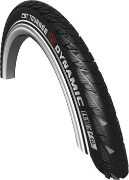 Buitenband CST Tournée Dynamic 28 x 2.00 / 50-622 mm - zwart met reflectie