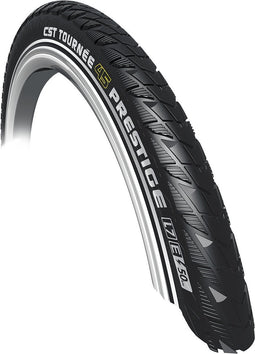Buitenband CST Tournée Prestige 28 x 1.50 / 40-622 mm - zwart met reflectie