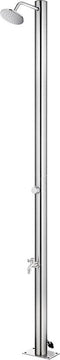 Buitendouche 215 cm roestvrij staal