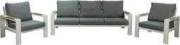 Buitengewoon Boet Benton Loungeset 3 dlg. - Wit