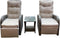 Buitengewoon Boet King Wicker Duo Set