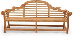 Buitengewoon Boet Lutyens 4-zits tuinbank Teak - 195 cm
