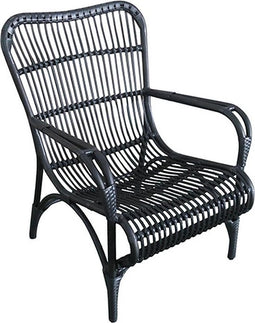 Buitengewoon Boet Tahiti Lounge Tuinstoel - Black
