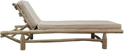 Buitengewoon de Boet - Branchwood ligbed teak
